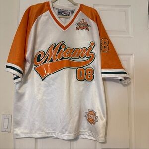 A.P.C. Miami  Jersey - Orange and White